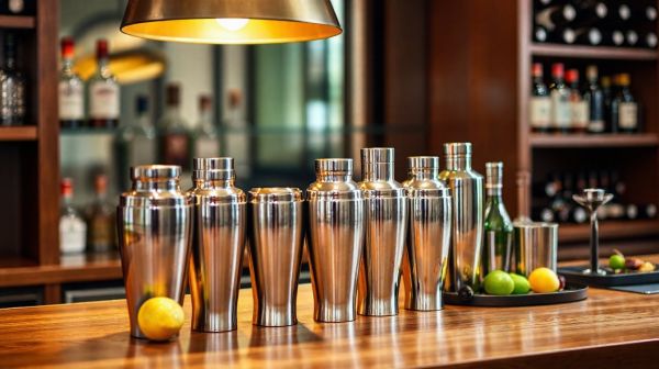 Top 5 shakers à cocktails à avoir pour bar au domicile